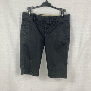 Vince Womens size Bermuda shorts black coin pocket above knee pocket $175